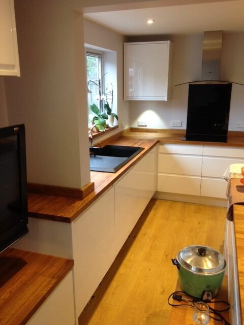 Fitted kitchen installation in Ipswich, Suffolk